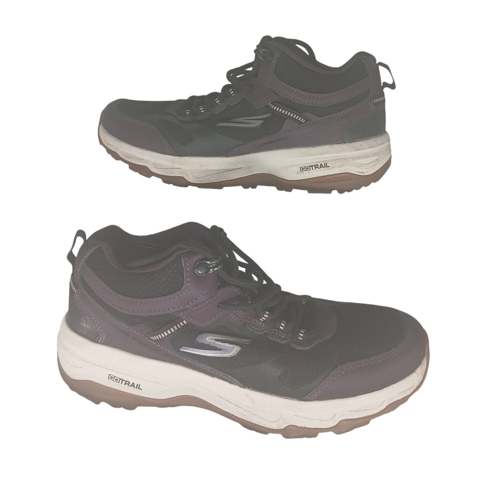 Skechers Goga Trail Altitude Women's Hiking Boots Purple‎ Black Size 6.5